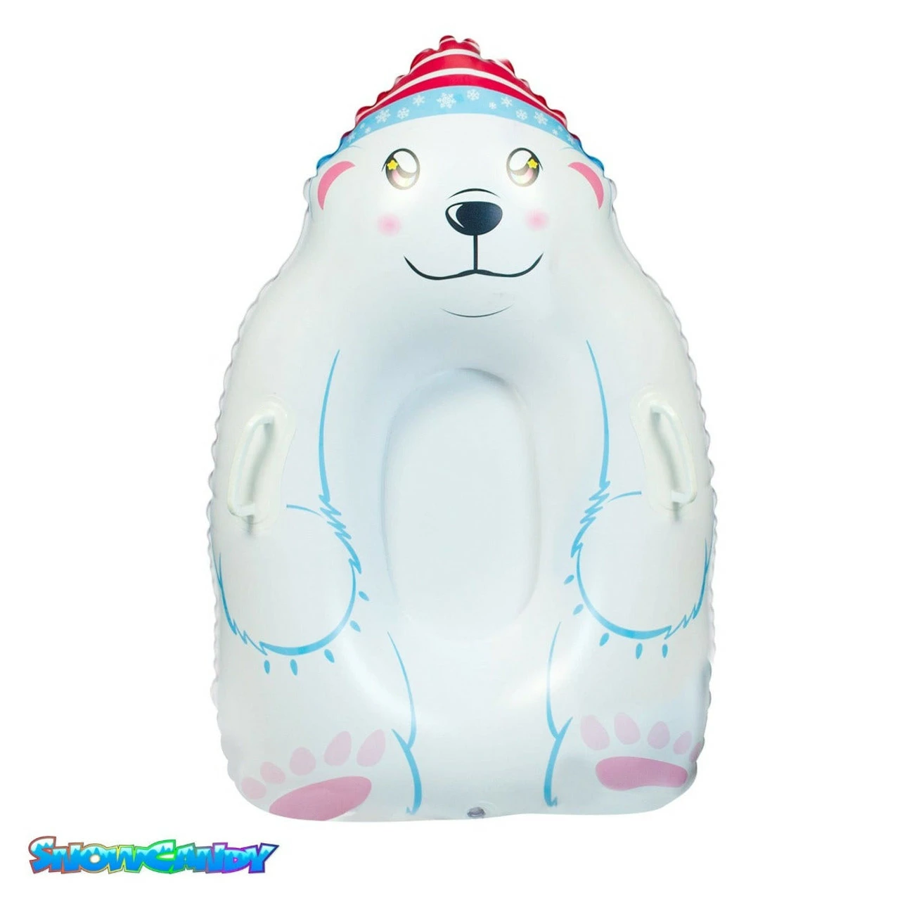 Pool Candy PoolCandy Inflatable Polar Bear Sled 1 Pool Candy PoolCandy Inflatable Polar Bear Sled