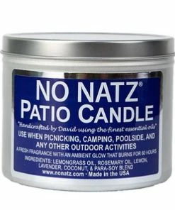 NoNatz 16oz. Tin Patio Candle