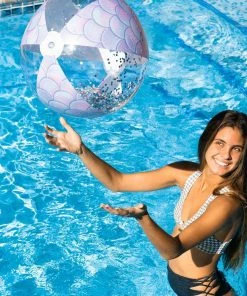 Pool Candy PoolCandy Jumbo Mermaid Collection Beach Ball - 13.75in -SUNFLOW Shop 0b3e41285a253b4a350b146926cb7326 54248.1669771731