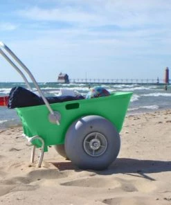 WheelEEZ® WZ1-BC Beach Cart - Green -SUNFLOW Shop 17df1dc23b881d0e74f749c61e6e3ea2 36237.1669759037