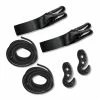 LA SIESTA® TreeMount - Tree And Pole Suspension Set For Hammocks - Black