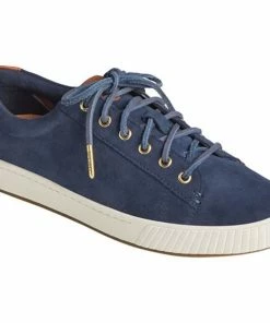 Sperry Top-Sider Sperry® Women's Anchor PLUSHWAVE Suede Sneaker - Navy