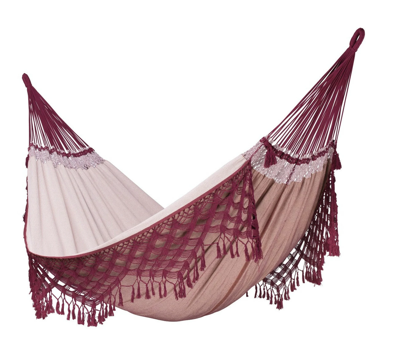 LA SIESTA® Bossanova - Organic Cotton KINGSIZE Classic Hammock 1 LA SIESTA® Bossanova - Organic Cotton KINGSIZE Classic Hammock