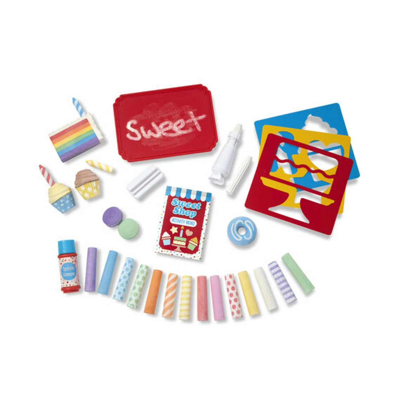 Melissa And Doug Melissa & Doug® Sweet Shop Chalk Play Set 2 Melissa And Doug Melissa & Doug® Sweet Shop Chalk Play Set - Image 2