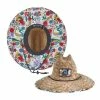 AVID AVH702 Sundaze Straw Hat - Fish Floral