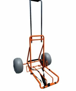 WheelEEZ® WZ1-BCFM Beach Cart Folding Mini - Orange