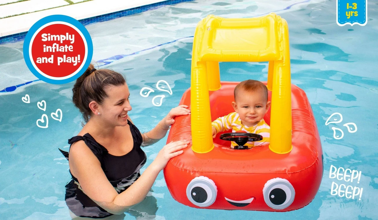Pool Candy PoolCandy Little Tikes Cozy Coupe Inflatable Raft 4 Pool Candy PoolCandy Little Tikes Cozy Coupe Inflatable Raft - Image 4
