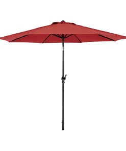 Caribbean Joe Patio Umbrella - Tilt - Crank Lift - 9 Ft.