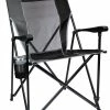 GCI Outdoor Eazy Chair XL Black- 400lb Weight Capacity