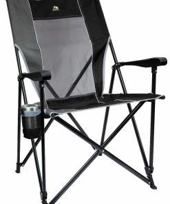 GCI Outdoor Eazy Chair XL Black- 400lb Weight Capacity