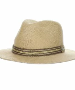 Panama Jack Jute Band Matte Toyo Safari Hat