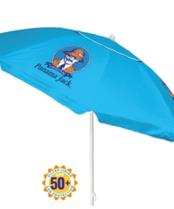 Panama Jack 6 Ft. UPF 50+ Beach Umbrella W/ Tilt + Vent