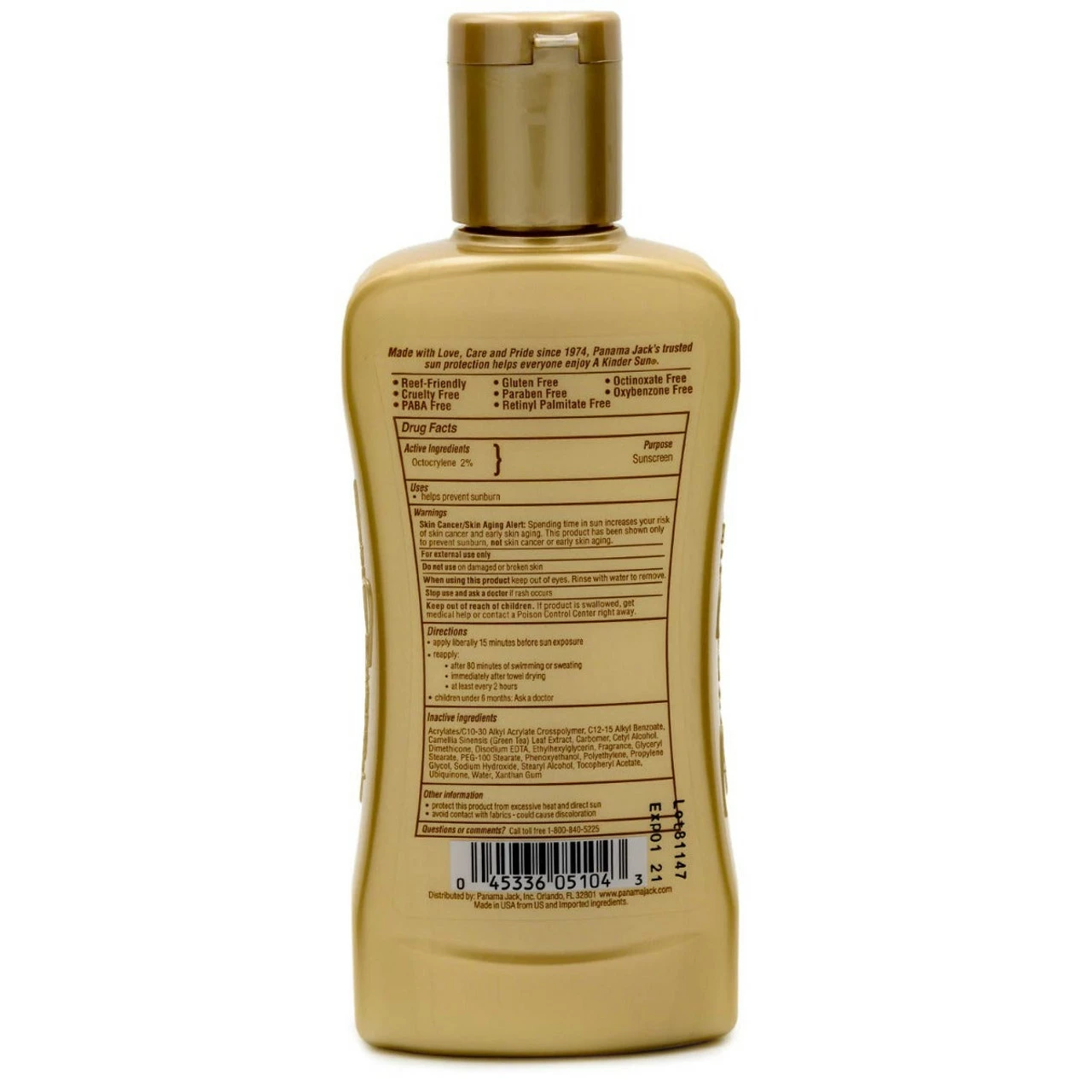Panama Jack Dark Tanning Lotion 6 Oz. - SPF 4 4 Panama Jack Dark Tanning Lotion 6 Oz. - SPF 4 - Image 4