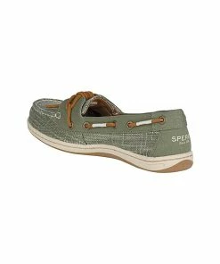Sperry Top-Sider Sperry® Women's Barrelfish Linen Boat Shoe - Olive -SUNFLOW Shop 37c761f4467b75197981ca852cc2e11a 81582.1669754844