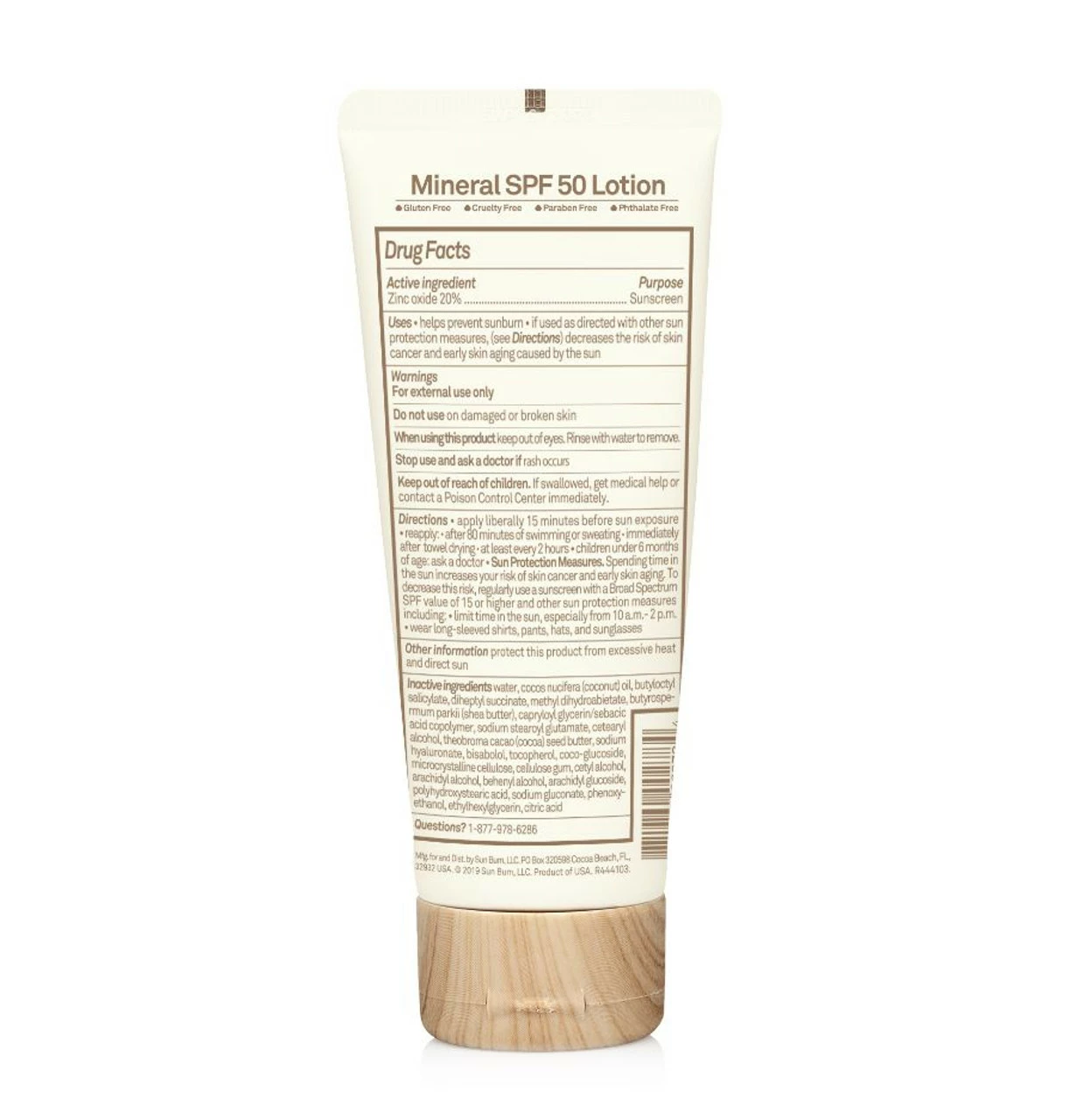 Sun Bum Baby Bum® 3 Oz. SPF 50 Mineral Sunscreen Lotion - Fragrance Free 2 Sun Bum Baby Bum® 3 Oz. SPF 50 Mineral Sunscreen Lotion - Fragrance Free - Image 2