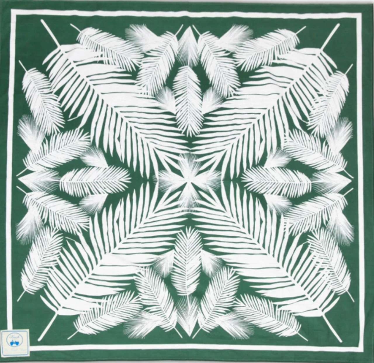 Beach Road Designs 6'x6' Beach Sheet - Palm Leaves 1 Beach Road Designs 6'x6' Beach Sheet - Palm Leaves