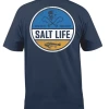 Salt Life® High Seas Short Sleeve Pocket T-Shirt - Navy