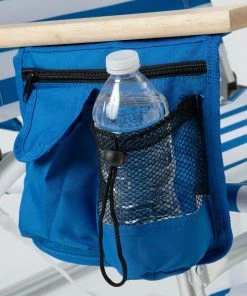 Rio Brands Rio 3 Position Aluminum Backpack Chair With Removeable Tote - Blue White Stripe -SUNFLOW Shop 428b17f30e2c5a78d187ec02c3daf092 24347.1669782524