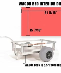 Alumacart 36in Bimini Beach Wagon W/Hitch -SUNFLOW Shop 44f8126510c92a4cbfa33aafa8caab04 81000.1669762205
