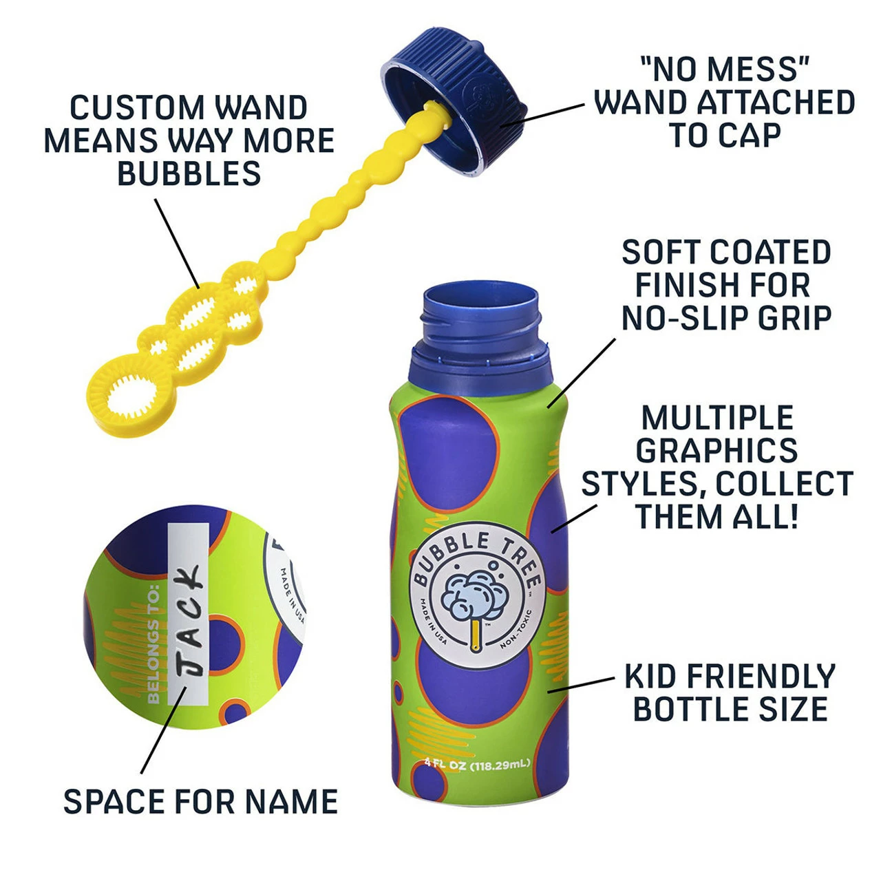 Bubble Tree™ 2 Bottles & 1 Liter Bubble Solution 5 Bubble Tree™ 2 Bottles & 1 Liter Bubble Solution - Image 5