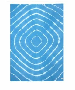 Sand Cloud 100% Turkish Organic Cotton LG Towel - Shock Waves Tie Dye - 50x68