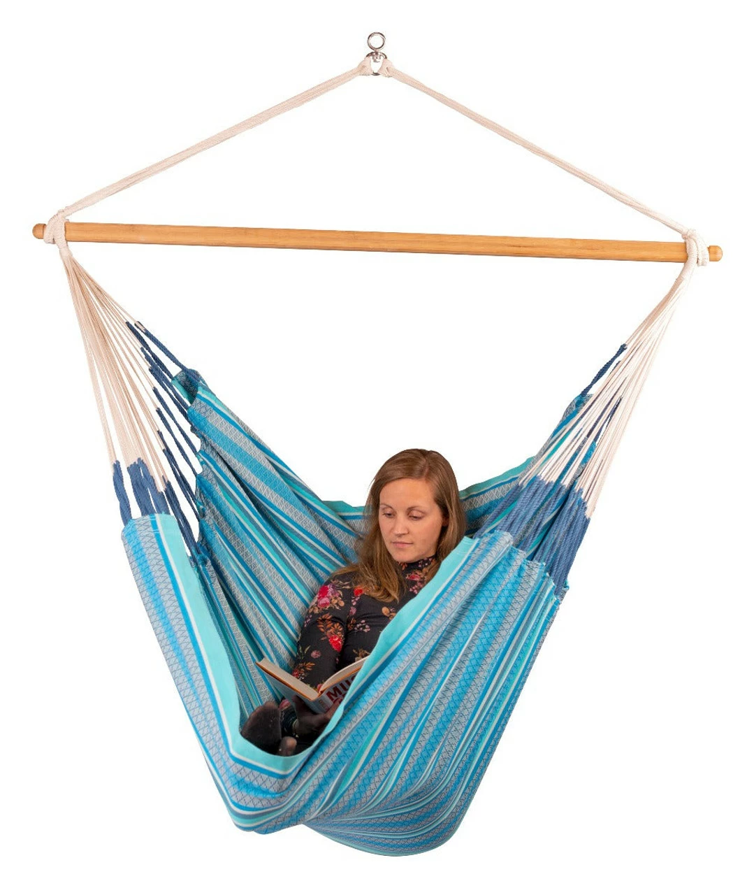LA SIESTA® Habana - Organic Cotton KINGSIZE Hammock Chair 2 LA SIESTA® Habana - Organic Cotton KINGSIZE Hammock Chair - Image 2