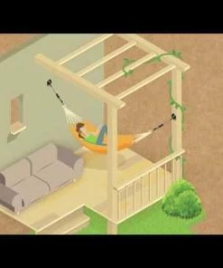 LA SIESTA® CasaMount - Multipurpose Suspension Set For Hammocks - Black 5 LA SIESTA® CasaMount - Multipurpose Suspension Set For Hammocks - Black -SUNFLOW Shop 4fc4c023b8aa9206a14ae784a968b466 60430.1669767644