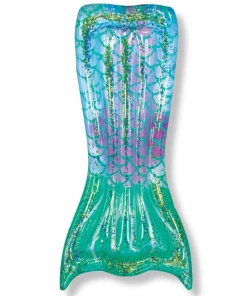 George Marshall 72" X 34" Glitter Filled Mermaid Tail Float