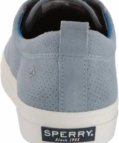 Sperry Top-Sider Sperry® Women's Crest Vibe PLUSHWAVE Pin Perf Sneaker - Lead -SUNFLOW Shop 6190IbULtnL. AC UL1401 81647.1677853875