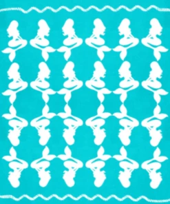 Beach Road Designs 6'x6' Beach Sheet - Mermaids