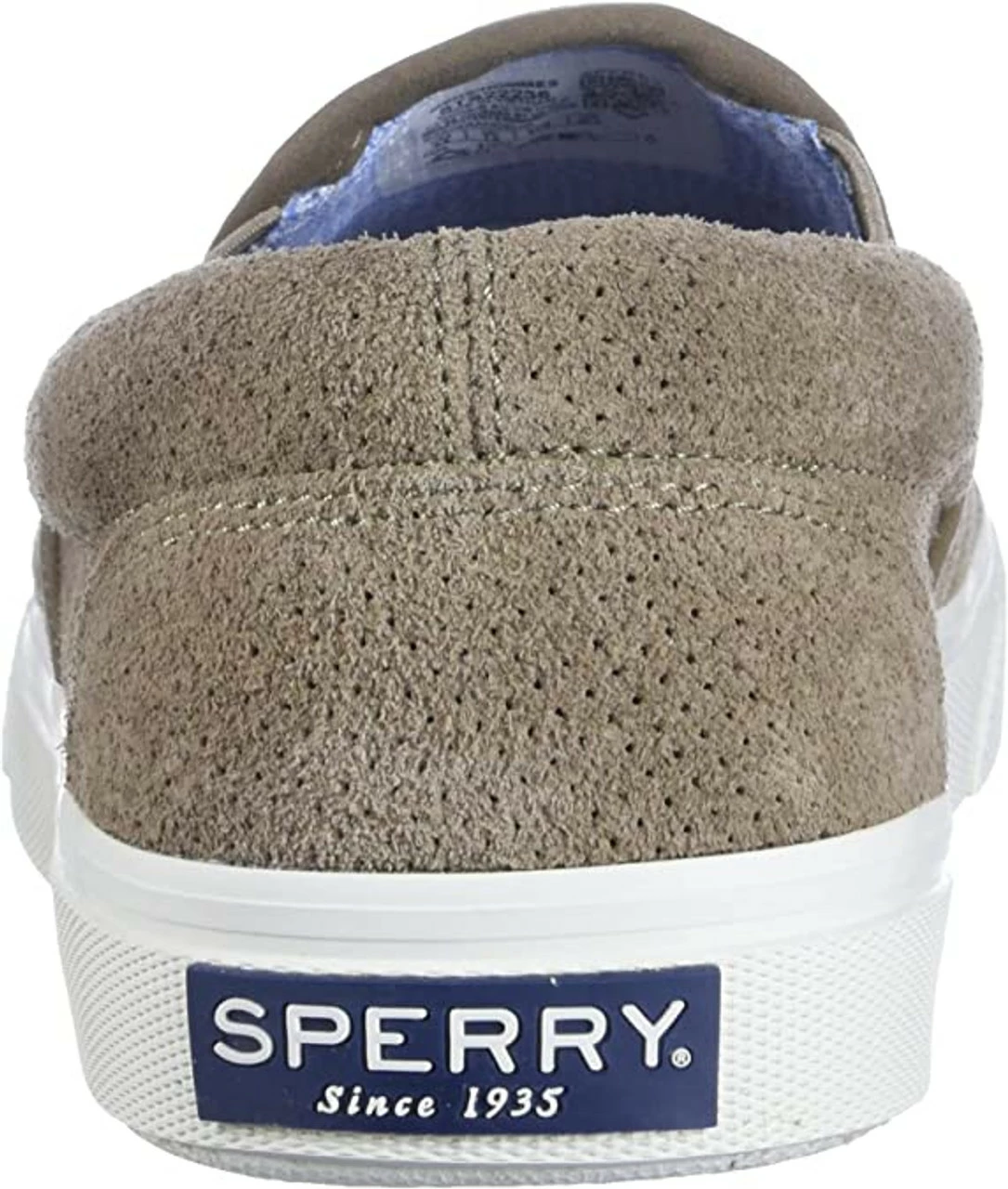 Sperry Top-Sider Sperry® Men's Striper PLUSHWAVE Slip On Sneaker - Taupe 4 Sperry Top-Sider Sperry® Men's Striper PLUSHWAVE Slip On Sneaker - Taupe - Image 4