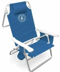 Caribbean Joe 5 Position Beach Chair With Deluxe Polymer Arms