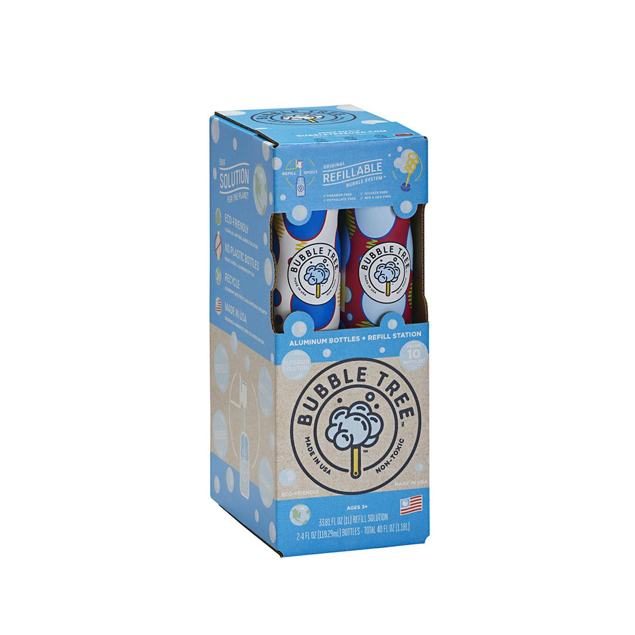 Bubble Tree™ 2 Bottles & 1 Liter Bubble Solution 1 Bubble Tree™ 2 Bottles & 1 Liter Bubble Solution