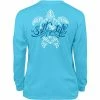 Salt Life® Tiki Turtle Youth Long Sleeve Shirt - Pool