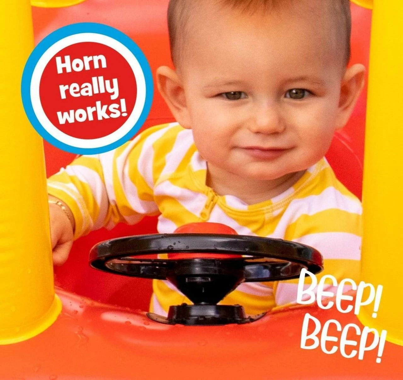 Pool Candy PoolCandy Little Tikes Cozy Coupe Inflatable Raft 7 Pool Candy PoolCandy Little Tikes Cozy Coupe Inflatable Raft - Image 7