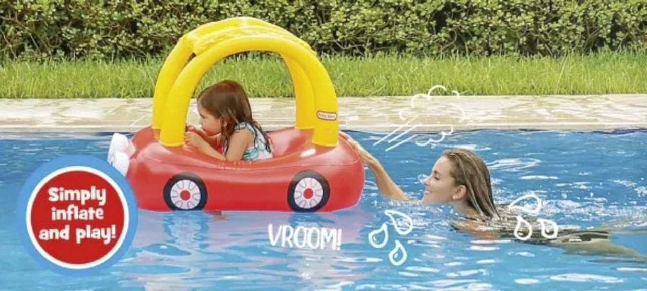 Pool Candy PoolCandy Little Tikes Cozy Coupe Inflatable Raft 3 Pool Candy PoolCandy Little Tikes Cozy Coupe Inflatable Raft - Image 3