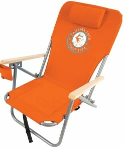 Panama Jack 4 Position Steel Backpack Chair