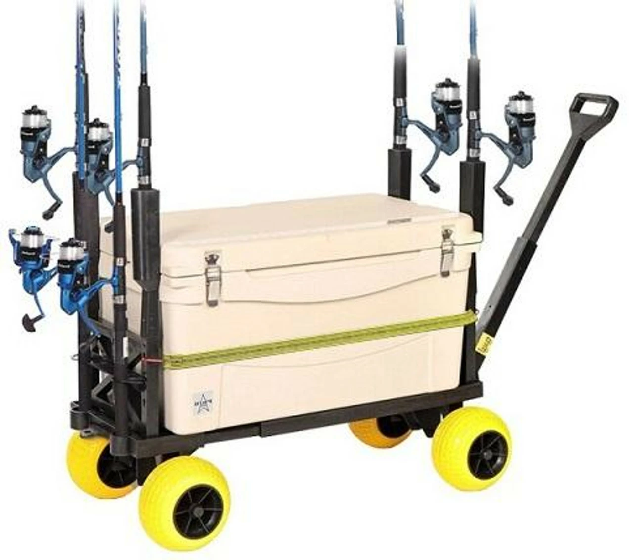 Mighty Max 26" Bungee Cords (Set Of 2) - Yellow/Black 2 Mighty Max 26" Bungee Cords (Set Of 2) - Yellow/Black - Image 2