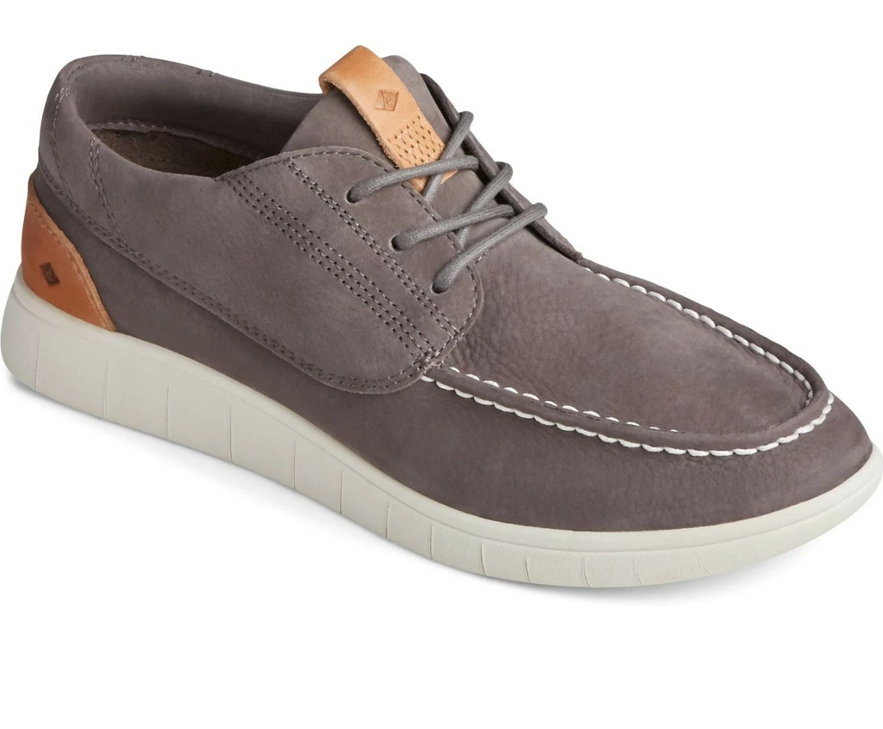 Sperry Top-Sider Sperry® Men's Coastal Plushwave 3-Eye Boat Shoe - Grey 1 Sperry Top-Sider Sperry® Men's Coastal Plushwave 3-Eye Boat Shoe - Grey