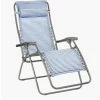 Lafuma® Relaxation Padded Chair - Marine Blue Stripe
