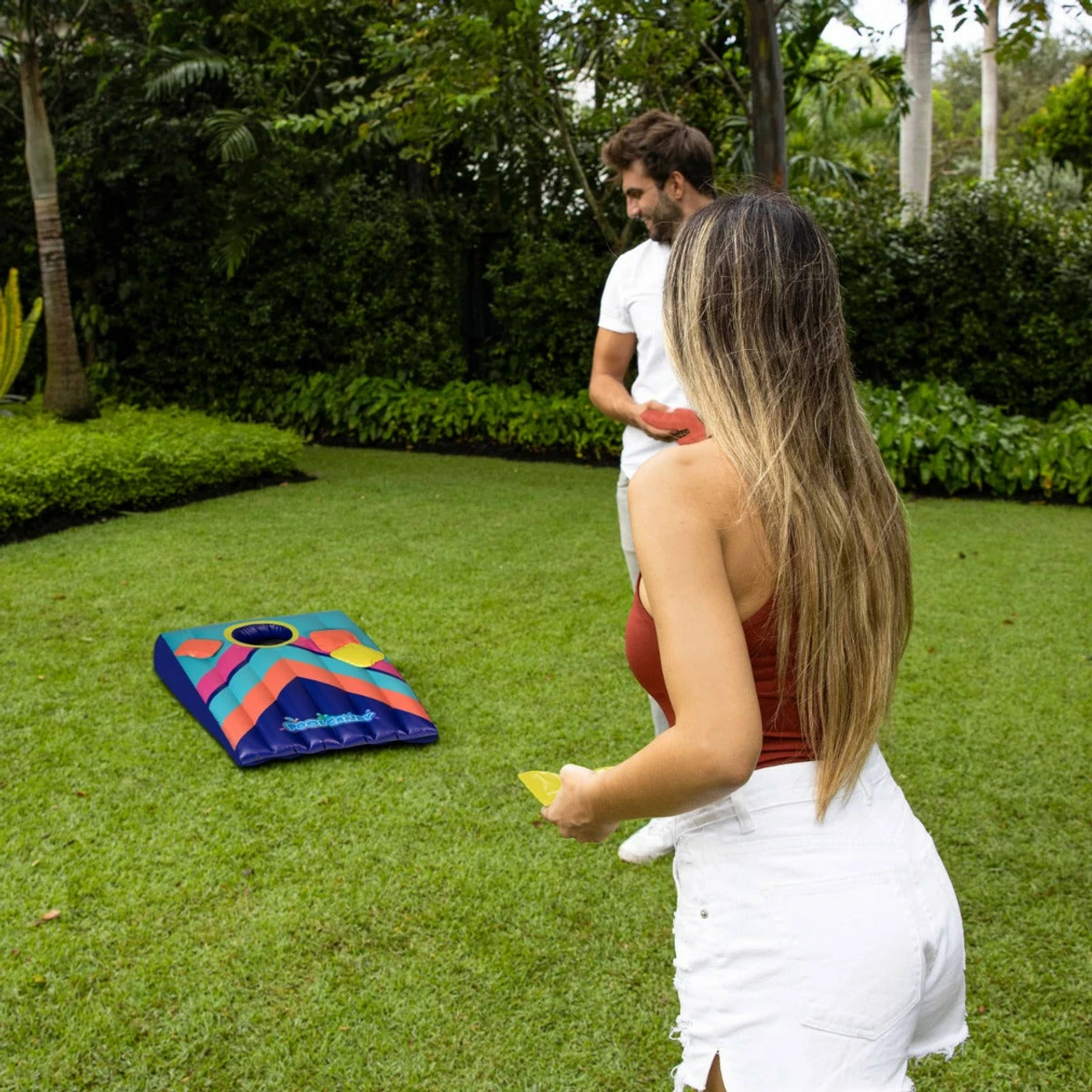 Pool Candy PoolCandy Inflatable Cornhole - Single Target 4 Pool Candy PoolCandy Inflatable Cornhole - Single Target - Image 4