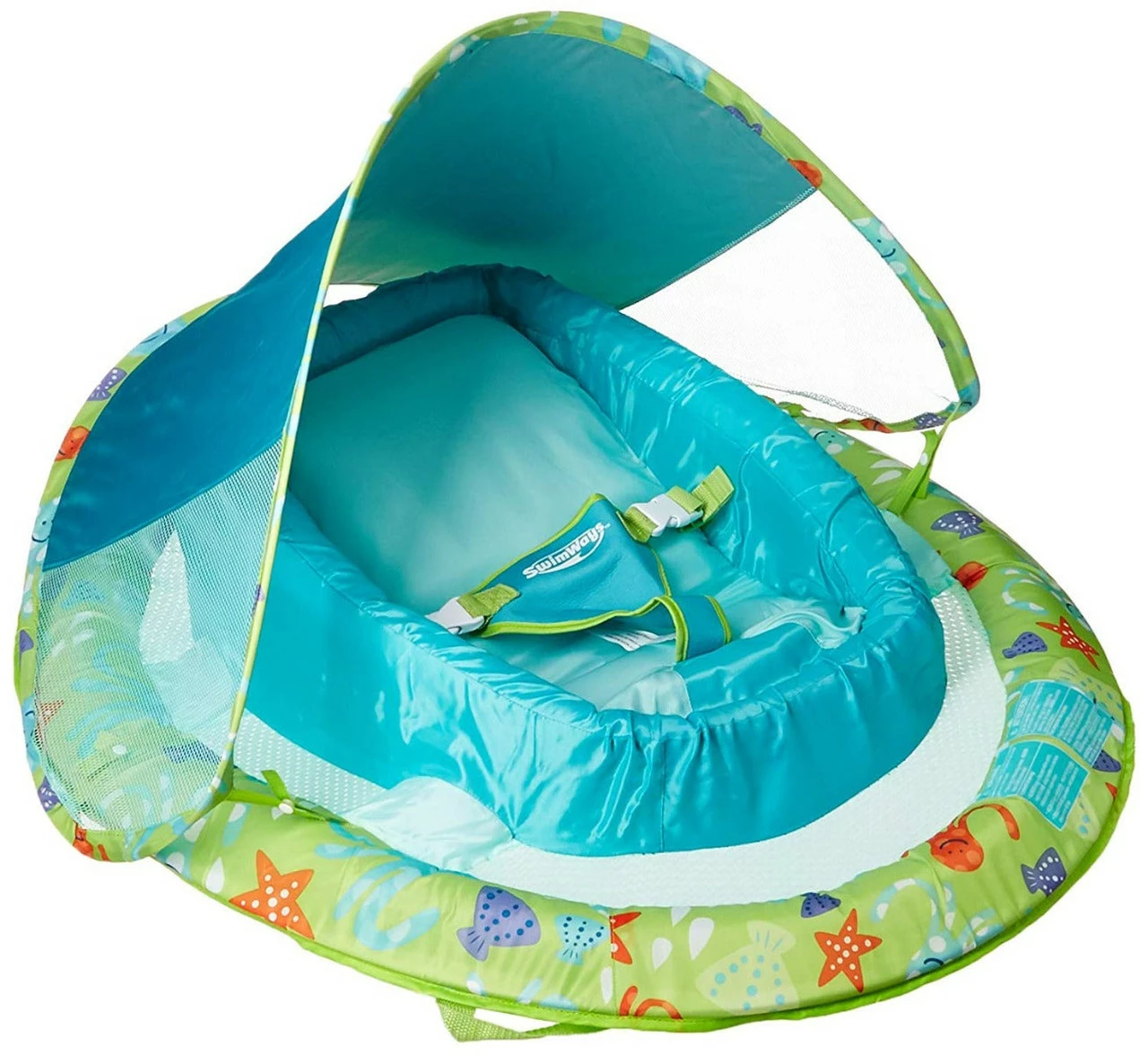 SwimWays 11554 Infant Spring Float W/Sun Canopy 1 SwimWays 11554 Infant Spring Float W/Sun Canopy