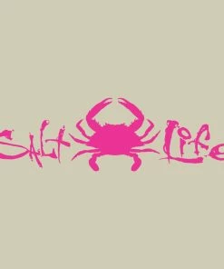 Salt Life® Signature Crab Decal Small