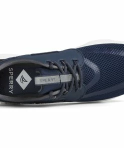 Sperry Top-Sider Sperry® Men's 7 Seas 3-Eye Boating Shoe - Navy/Camo -SUNFLOW Shop STS24363 TOP 75009.1677857705