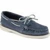 Sperry Top-Sider Sperry® Women's Authentic Original Washed Canvas 2-Eye Boat Shoe - Navy