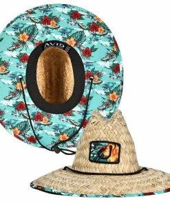 AVID AVH702 Sundaze Straw Hat - Hibiscus Honey