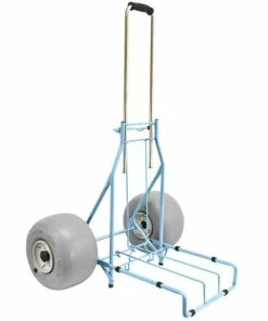 WheelEEZ® WZ1-BCF Beach Cart Folding - Sky Blue