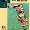 Puzzles That Rock 550 Piece Puzzle 18x24 - Florida Rocks