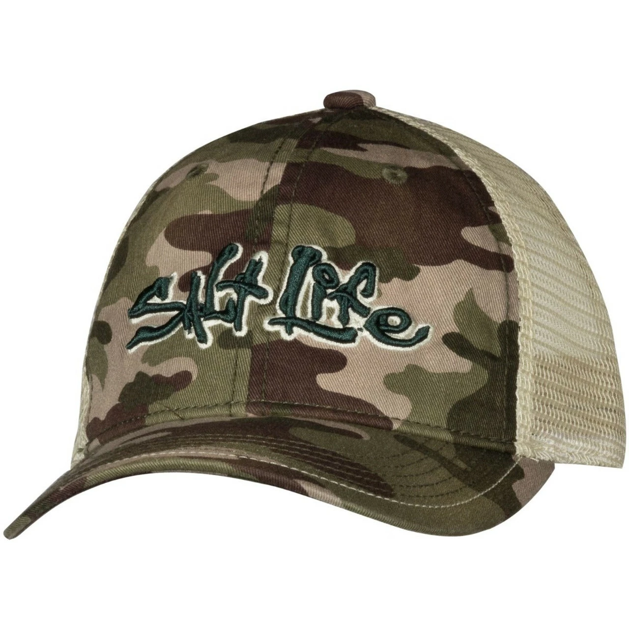Salt Life® Stance Youth Hat - Camo 1 Salt Life® Stance Youth Hat - Camo