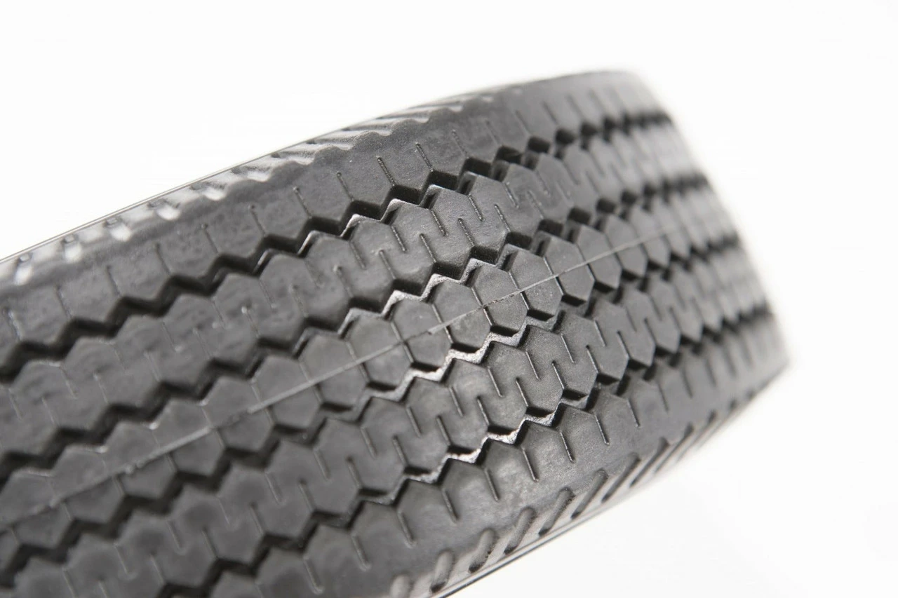 Alumacart Black 10in Flat Free Tire 2 Alumacart Black 10in Flat Free Tire - Image 2